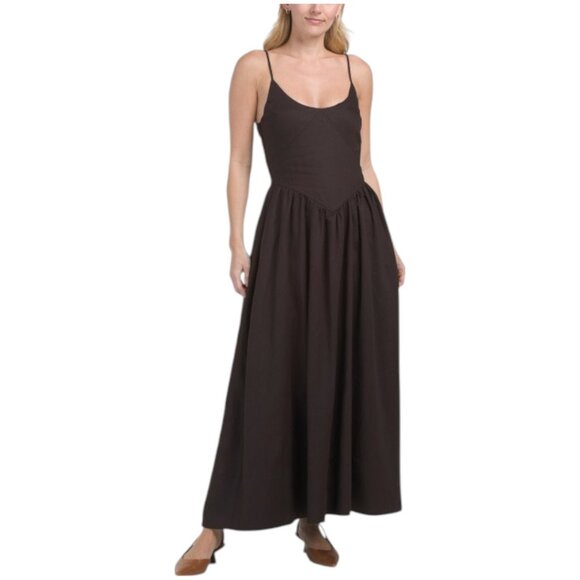 Torn by Ronny Kobo Dresses & Skirts - TORN BY RONNY KOBO Melinda Linen Blend Dress